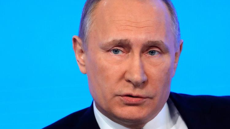 Ruslands præsident, Vladimir Putin. 
