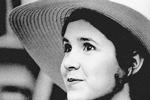 Carrie Fisher som 16-årig.  