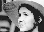 Carrie Fisher som 16-årig.  