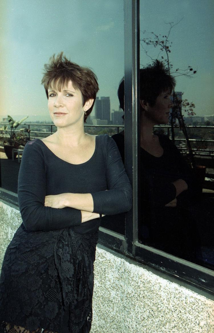 Carrie Fisher i 1990 i Beverly Hills. 
