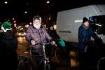 Birger Andersen ved den cykelsti, han var med til at kæmpe for dengang i de tidlige 1980'ere. Han og andre aktivister fra dengang fik Københavns Kommune til at begynde at give plads til cykelstier på de bilfyldte gader og banede dermed vejen for nutidens moderne cykelby. 