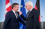 Europæer. Tysklands udenrigsminister, Frank-Walter Steinmeier, var den første udenlandske kollega, Anders Samuelsen besøgte som minister. Men det er stadig uklart, hvad Danmarks nye udenrigsminister præcis vil med sin europapolitik. 