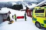 Det kan koste penge at komme med i ambulancen efter ulykker fremover i Region Uppsala i Sverige. Arkivfoto. 