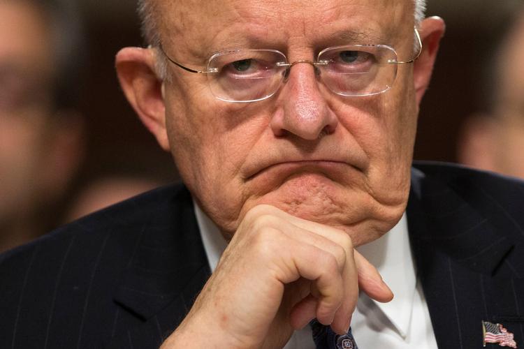 James Clapper fra National Intelligence er en af de to efterretningschefer, som i dag skal fortælle, hvad han ved om den store hackersag i USA. 