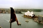Operahuset i Sydney, set fra den Danske konsuls kontor. 