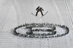  Kamil Stoch nåede i sit andet forsøg ud på 138,5 meter, og det var med til at sikre ham sejren i den traditionsrige firebakketurnering. 