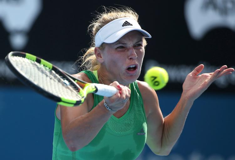 Tre varme sæt måtte Carolina Wozniaki igennem, før sejren var hjemme. 