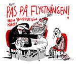 Tegning: Jørn Villumsen (arkiv) 