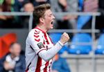 Nicolaj Thomsen har tidligere optrådt i Superligaen med stor succes for AaB. Nu får FCK-fans fornøjelsen. 