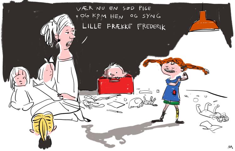 Tegning: Mette Dreyer 