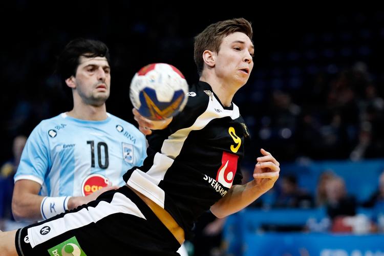 Den 21-årige Jerry Tollbring har foreløbig haft en forrygende debut ved dette VM. Han scorede 5 mål mod Argentina.  