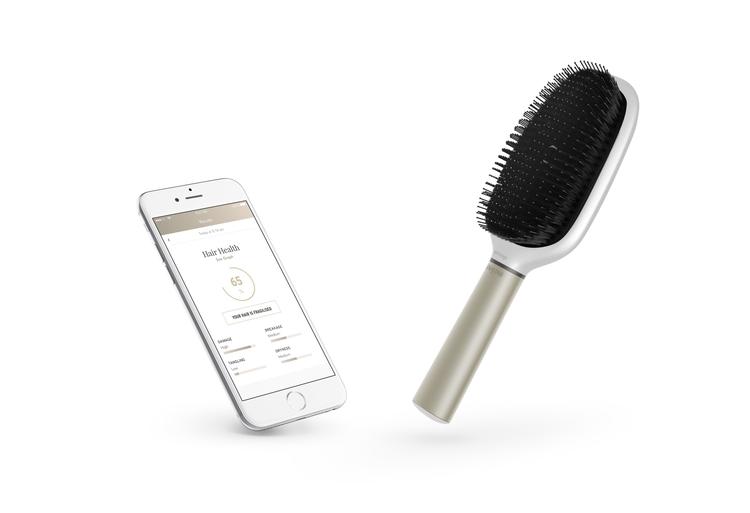 Kérastases Hair Coach er udviklet sammen med Withings og kan lytte til dit hår for at analysere dets tilstand. 