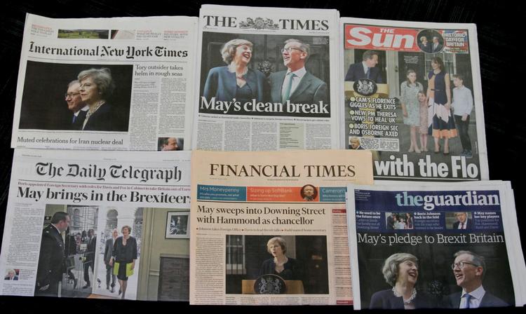 Mens der i dag rystes på hovedet i de europæiske aviser, er den trykte tone i Storbritannien overordnet positiv. 