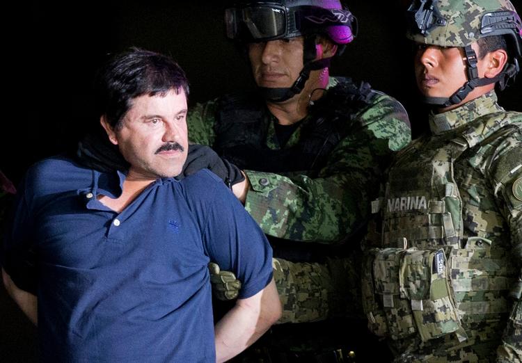 Narkobaronen Joaquin 'El Chapo' Guzman har været Mexicos mest eftersøgte mand. 
 