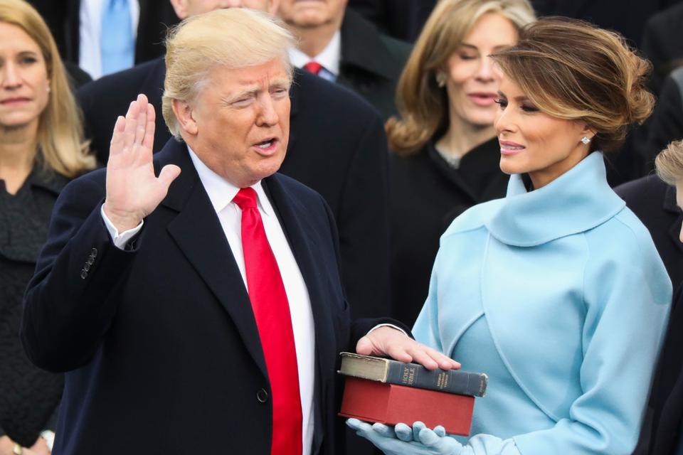Så var det Donald Trumps tur.  