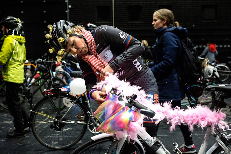 Åbningen af Kulturby 2017 i Aarhus blev skudt i gang med en festlig morgencykeltur. 