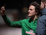 Thomas Delaney spillede for den centrale midtbane i sin første kamp i Bundesligaen.  