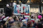 Også i Stockholm, Sverige, blev der afholdt Women's March. 