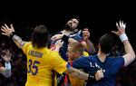 Frankrigs Nikola Karabatic spillede ikke en af sine bedste kampe mod Sverige, men i slutfasen afgjorde han sagen til fransk fordel. 