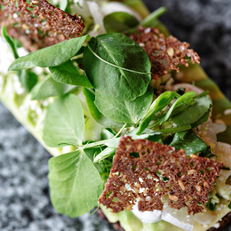 Inge pinse uden en god frokost. Gør som Adam Aamann og gå all in på smørrebrødet.  Miriam Dalsgaard/POLFOTO