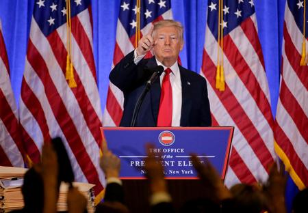 Der kommer næppe meget godt ud af Trumps fire år (hvis han holder så længe), men man kan håbe, at vi i udlandet kan lære noget af fænomenet Trump, skriver debattør Rasmus Brygger. (Arkivfoto) 