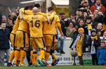 Jamie Collins blev matchvinder for Sutton United, da han udnyttede et straffespark i 2. halvleg. 