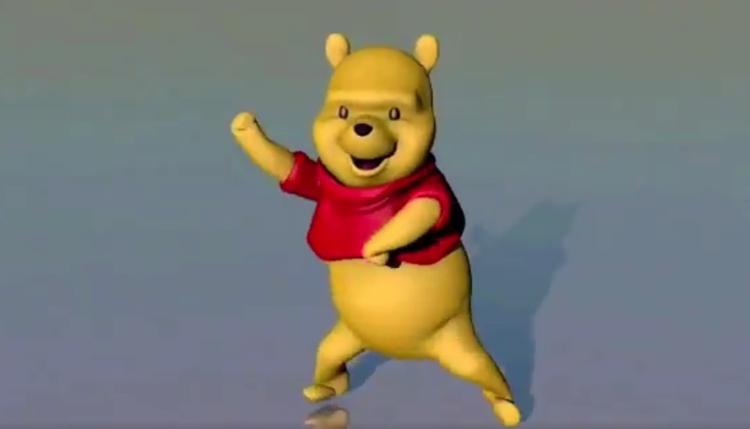 . Denne computergenererede version af Peter Plys har fået sin egen Twitter-konto og kan danse til hvilken som helst musik. Det har spredt glæde og smil på læberne via nettet i den forløbne uge. 