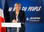 Marine le Pen, leder af det EU-fjendtlige nationalistparti Front National står stærkt i det franske præsidentvalg.  