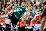 Den norske VM-spiller Bjarte Myrhol var en inspirerende kraft for Skjern-kammeraterne i pokalsemifinalen mod Aalborg. Nu gælder det søndagens finale mod BSV og storskytten Nikolaj Markussen. 