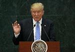 USA's præsident, Donald Trump, vil kæmpe for at få gennemført sit indrejseforbud. 