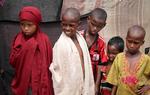 Børnene her kommer fra Somalia, ligesom de fleste andre i Dadaab-lejren. 