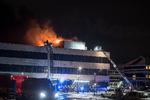 Rigspolitiets nybygning er voldsomt skadet efter brand
