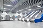 Londons undergrundsbane udvider antallet af rulletrapper. Her på Tottenham Court Road Station.  