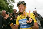 7 sejre fremviser Lance Armstrong, da han vandt sit sidste Tour de France. Siden er han blevet frataget alle sine sejre. 