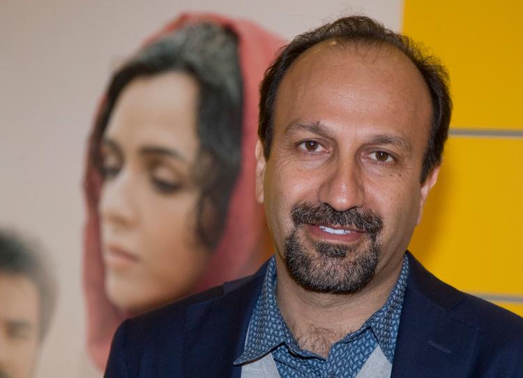 Den iranske instruktør Asghar Farhadi ved premieren på sin film 'The Salesman' i Paris. 