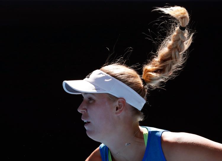 Caroline Wozniacki vandt kampen i 1. runde mod Kiki Bertens i Qatar. Nu møder hun Agnieszka Radwanska i 2. runde senere i dag. Arkivfoto. 