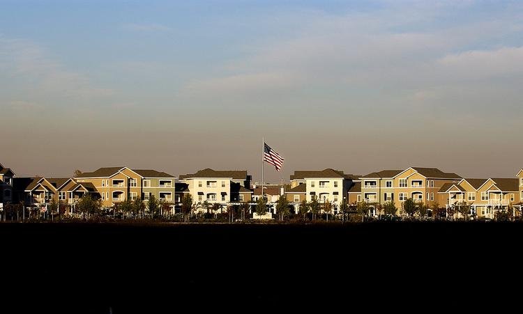 Boligkvarter i Silicon Valley i Californien, USA. (Arkivfoto) 