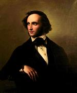 Til den første morgenmadskoncert 12. marts kan man blandt andet få sig et stykke med Mendelssohn (billedet) til sin morgenmad. Mums! Arkivfoto: Stadtmuseum Düsseldorf 