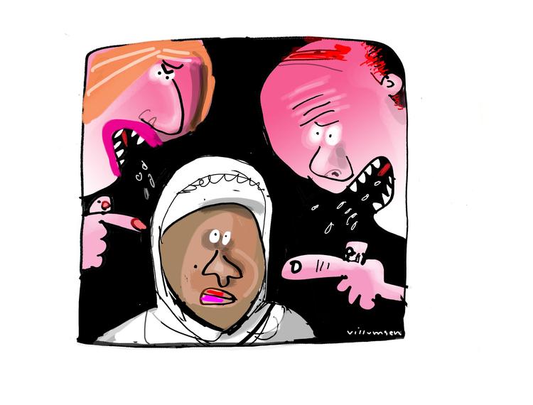 Tegning: Jørn Villumsen (arkiv)  