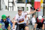 Efter skuffelsen forleden kunne André Greipel på dagens 4. etape i Volta ao Algarve lade jublen få frit løb. Foto: ASO/A. Broadway. 