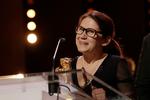 Ildiko Enyedi giver sin takketale til Berlinalen. 