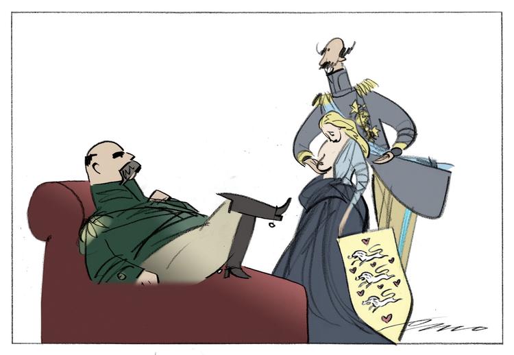 Tegning Per Marquard Otzen (arkiv)