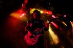 Slayer har spillet thrash metal i mere end 35 år og lægger i år vejen forbi Refshaleøen til Copenhell 2017. Billedet er fra Slayers koncert på Roskilde i 2016. 
