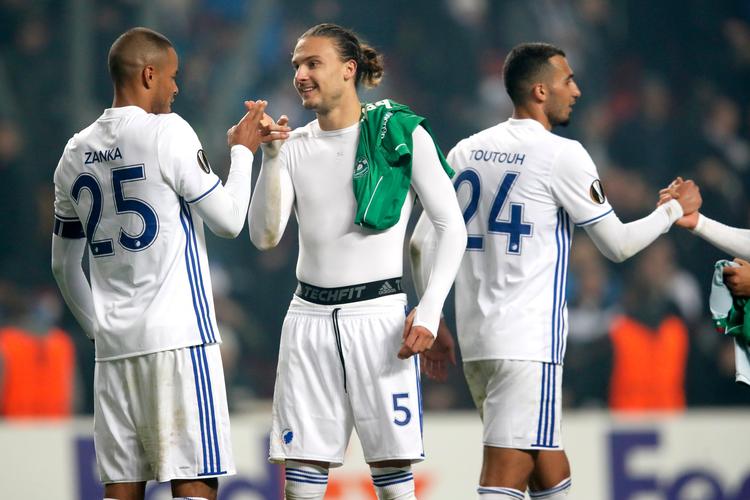 Mathias 'Zanka' Jørgensen (nummer 25) og Erik Johansson (nummer 5) var igen mod Ludogorets forrygende og er ifølge træner Ståle Solbakken det stærkeste midtstopperpar i FCK's historie.
 