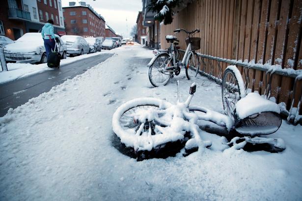 Måske skal man lige finde låsesprayen frem. Men ellers er der pænt ryddet. 
 