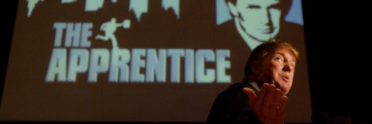 Donald Trump har medvirket (som sig selv) i en række film, og i midten af nullerne stod han bag realityserien 'The Apprentice'.  