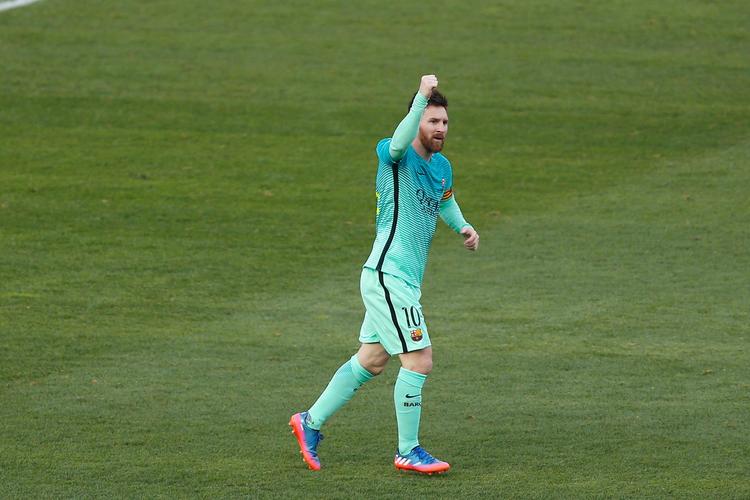 Lionel Messi var endnu en gang manden, der afgjorde sagen til FC Barcelonas fordel. 