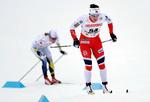 Medaljemaskinen Bjørgen udbyggede undervejs på de 10 km sin føring til over et halvt minut.  