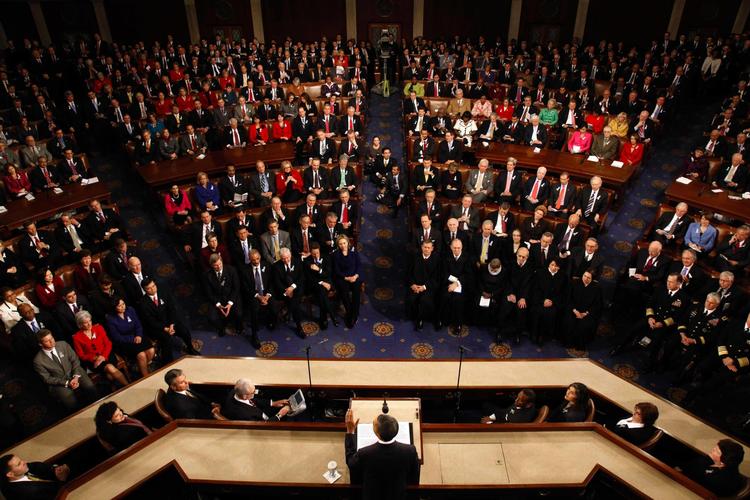 Den forhenværende præsident Obama holdt otte State of The Union-taler for den amerikanske kongres. I nat skal Donald Trump holde sin første.  