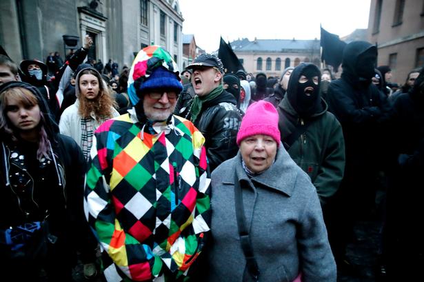 Demonstration om Ungdomshusets nedrivning Intet glemt intet tilgivet